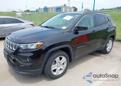 2022 Jeep Compass Latitude Fwd from USA, damaged, VIN 3C4NJCBB4NT139111